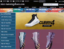 Tablet Screenshot of nice-runningshoes.com